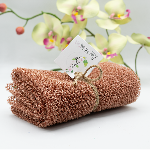 Kay Pedals Mesh Sponge Exfoliating Back Scrub Long Shower Net Sponge